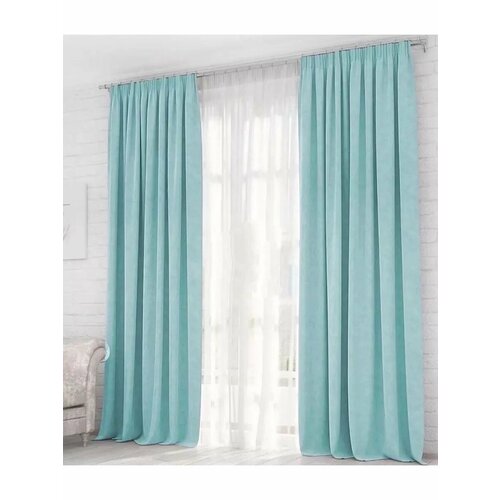 Шторы Бархат Однотонные 4 метра 3864₽