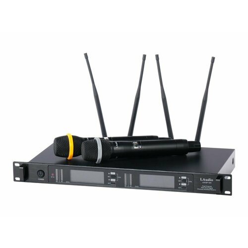 LAudio LS-Q7-2M - Двухканальная вокальная радиосистема 2 ручных передатчика 3750000₽
