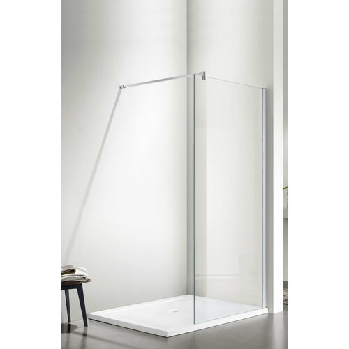 Душевое ограждение SANTREK AQUA Тour - SG-1000-С-Chrome 10001950 стекло Прозр 6мм профиль Хром штанга в комплекте 16526₽