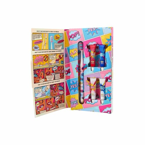 Зубная щетка MontCarotte TEENS Toothbrush Pink 6 шт