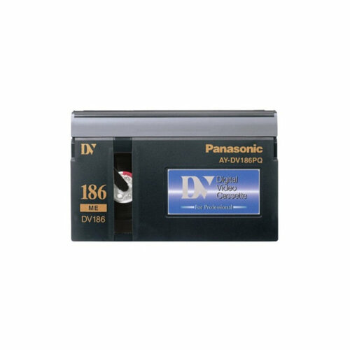Цифровая видео кассета Panasonic DV AY-DV186PQ For professional 3300₽