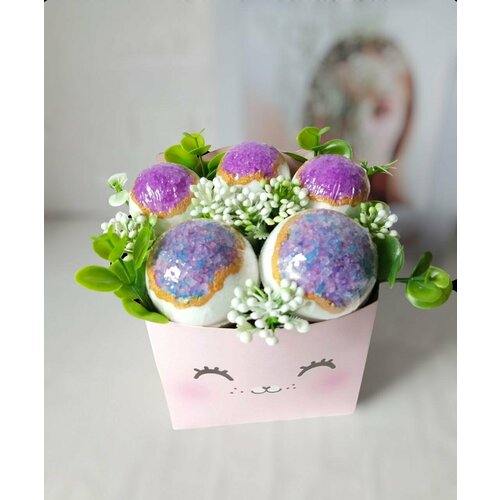 Букет из бомбочек для ванны