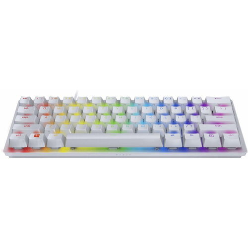 Клавиатура Razer Huntsman Mini - Mercury Ed White USB 1399000₽