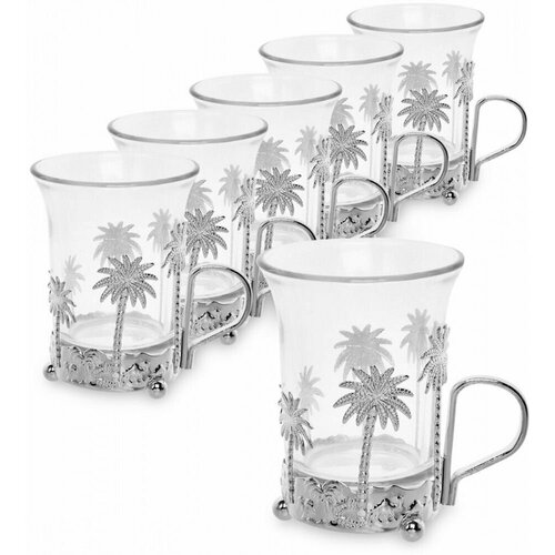 Чайный набор серебряный Юнион Размер 8685 см 4349₽