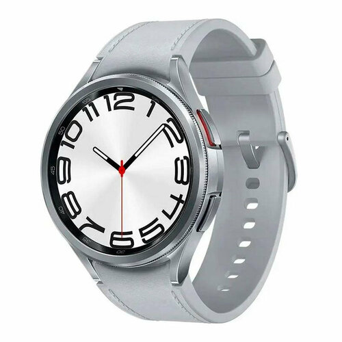 Умные часы Samsung Galaxy Watch 6 Classic LTE 47mm Silver-Silver SM-R965FZSACAU 3608400₽