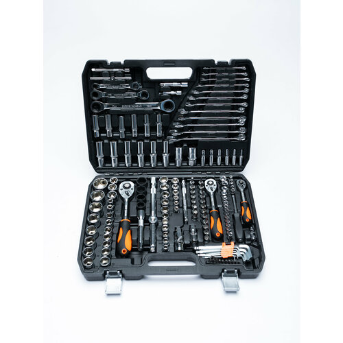 Набор инструментов 151 предмет для авто, для мастерской, ключи, головки, биты, авто инструменты в кейсе