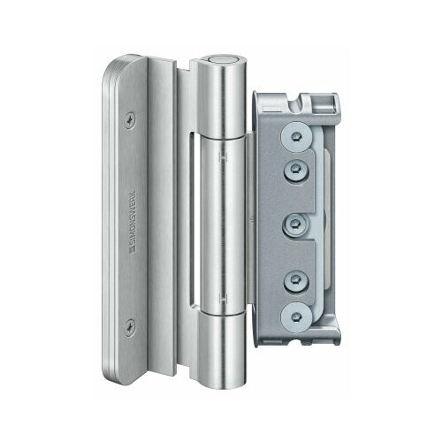 Петля дверная BAKA Protect 4060 3D FD MSTS (цинковый), 3 шт. в комплекте