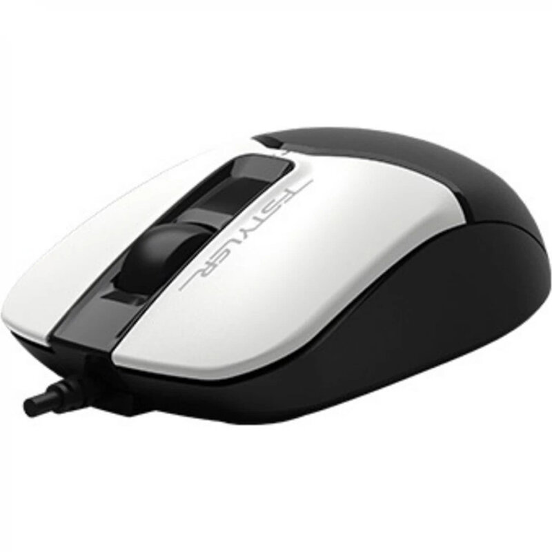 Мышь A4Tech Fstyler FM12S Panda белый/черный - фото №5