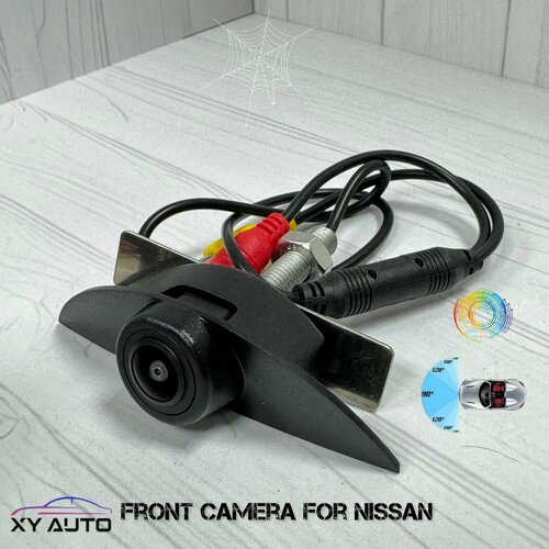 Камера переднего вида на автомобиль Nissan эмблема 2800₽