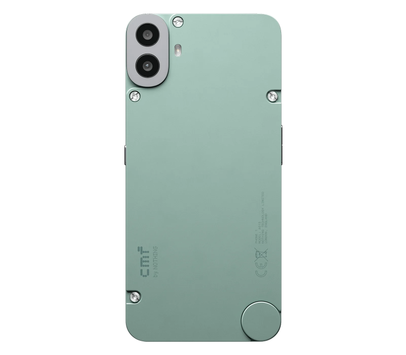 Смартфон CMF Phone 1 8/256 ГБ Global, Dual nano SIM, BT5.3, Light Green — фото 1