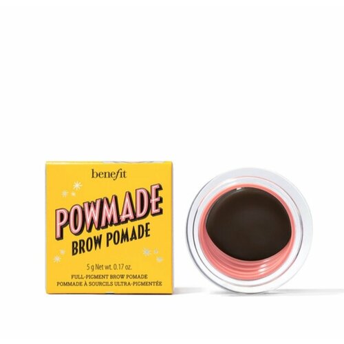 Benefit POWmade - помада для бровей с полным пигментом оттенок 05-Warm black-brown 5680₽