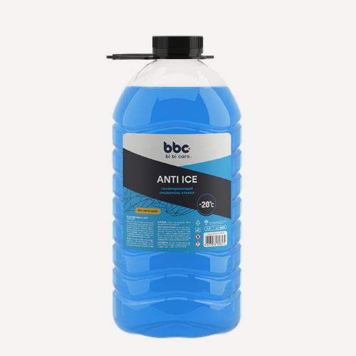 Изображение товара Жидкость стеклоомывающая зимняя -20 bi bi care, 3.9 л / 4032