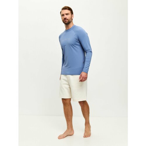 Гидромайка, лайкра с длинными рукавами мужская / Защита от солнца 70+/ рашгард, футболка, лонгслив спортивный для серфинга