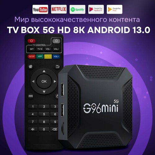 ТВ приставка смарт для телевизора Wi-Fi 145000₽