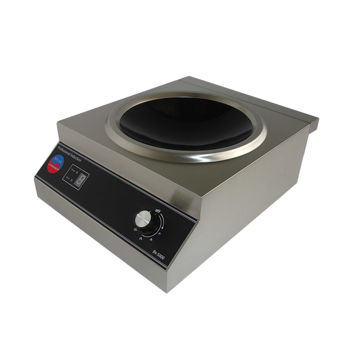 Плита вок индукционная профессиональная INDOKOR IN5000 WOK 5 кВт нержавеющая сталь плита настольная 29033₽