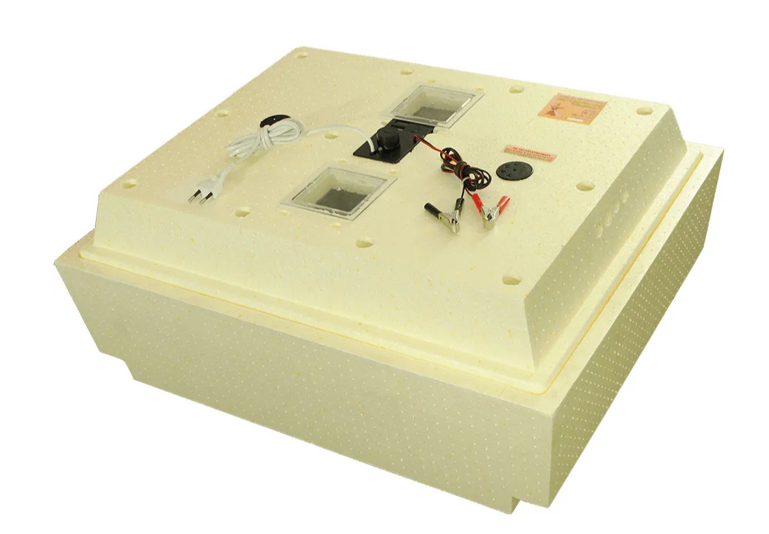 Инкубатор Золушка РП /100 яиц, (220В),50Вт, ручной поворот, питание от энергии горячей воды