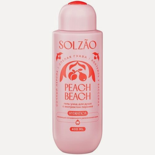 Изображение товара Гель-уход для душа Solzao с экстрактом персика, 400 мл