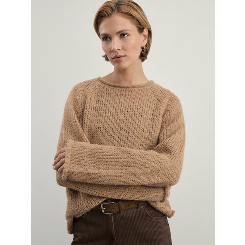 фото Джемпер zarina, размер m (ru 46)/170, , горчичный