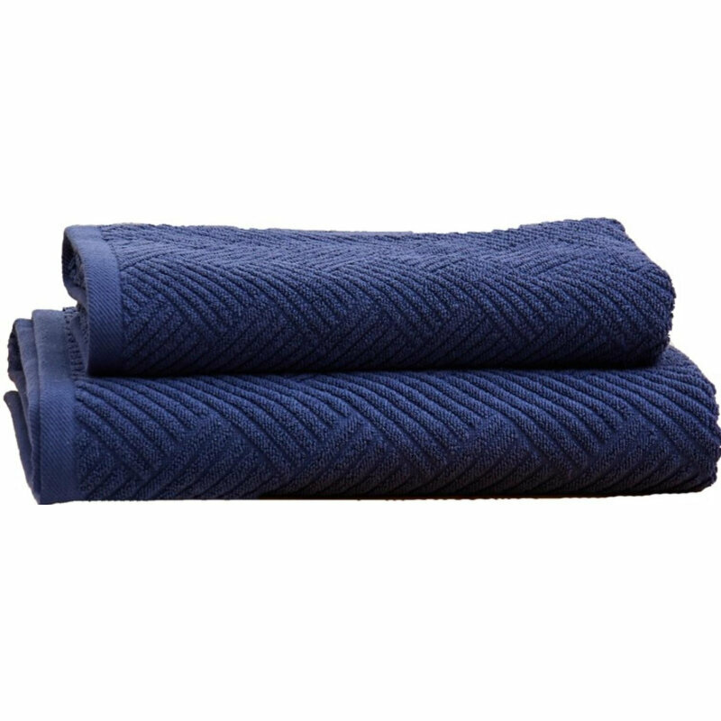 Набор полотенец махровых TAC VENTURA 50х90,70х140 500 г/м2 ROYAL BLUE, синий, 2151697