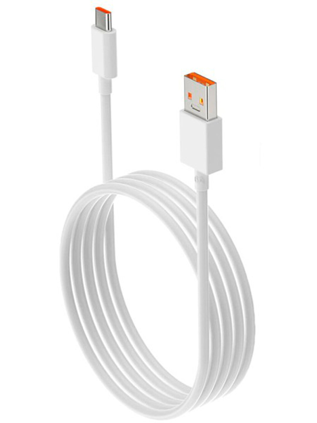 Xiaomi Кабель Xiaomi Mi 6A, Type-C, Fast Charging, Data Cable, литой, 1 м, белый