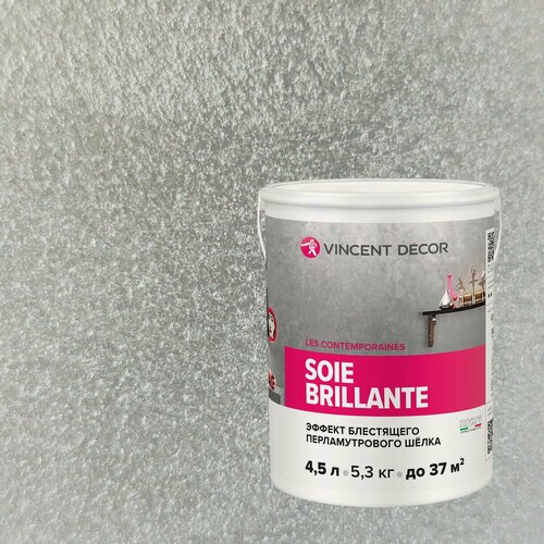 Изображение товара Декоративная штукатурка Vincent Decor Soie Brillante (4,5л) 41204
