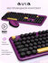 Беспроводный комплект клавиатура + мышь AULA AC306 Eggplant Purpl...