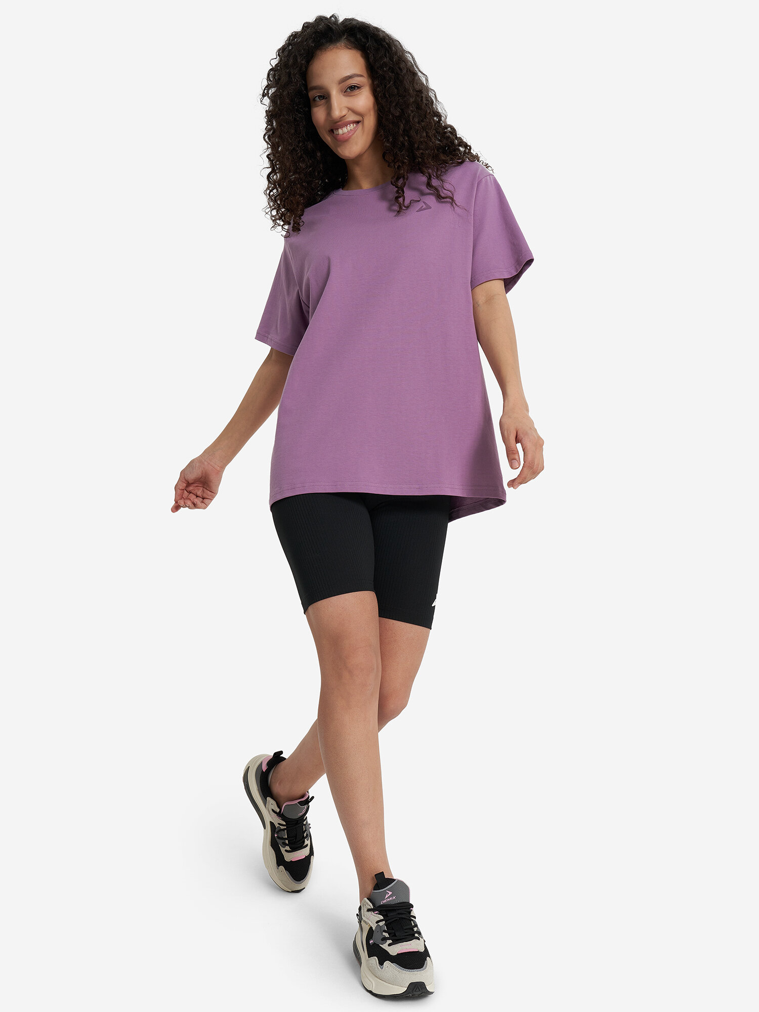 Футболка Demix, размер 42-44, фиолетовый — фото 1