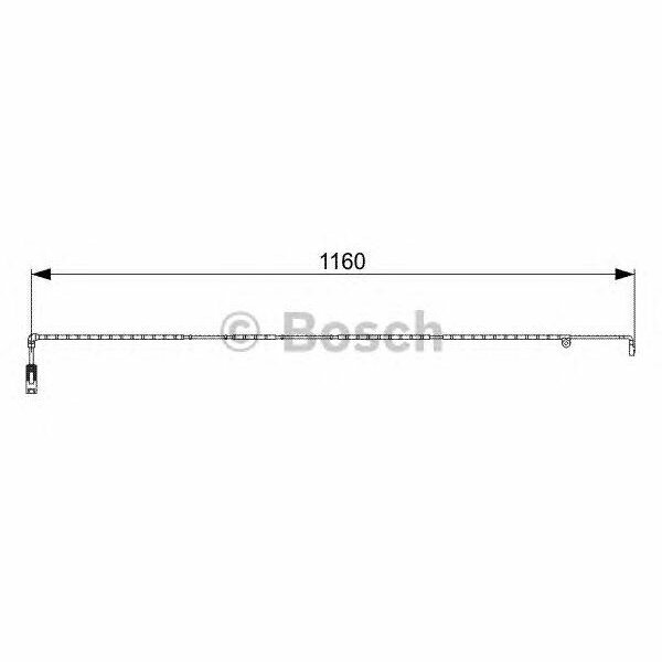 Датчик износа тормозных колодок для автомобиля Land Rover Range Rover, BOSCH 1 987 473 055 (1 шт.)
