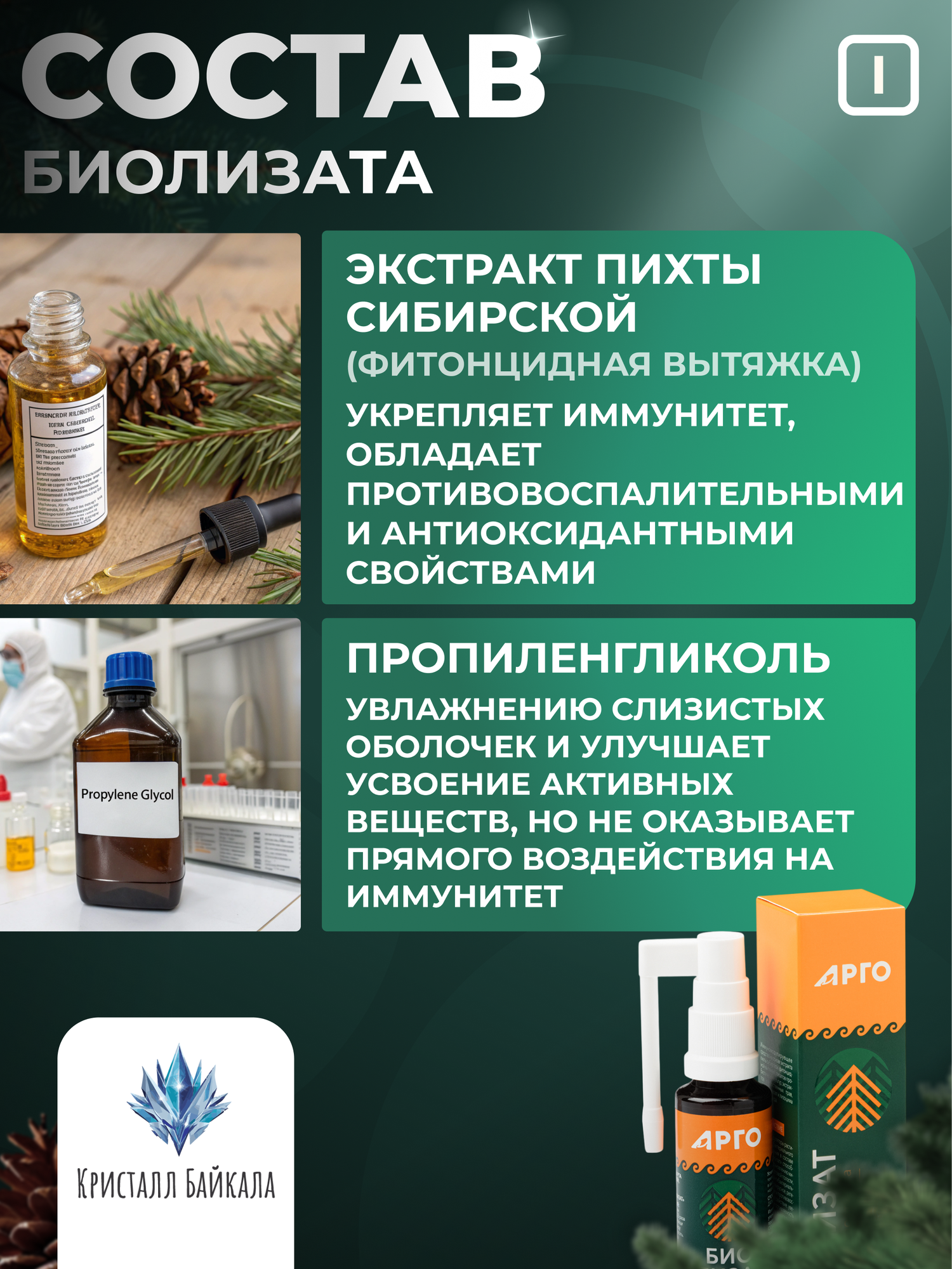Картинки @0327 Биолизат Спрей, 50мл, противовоспалительный, антибактериальный