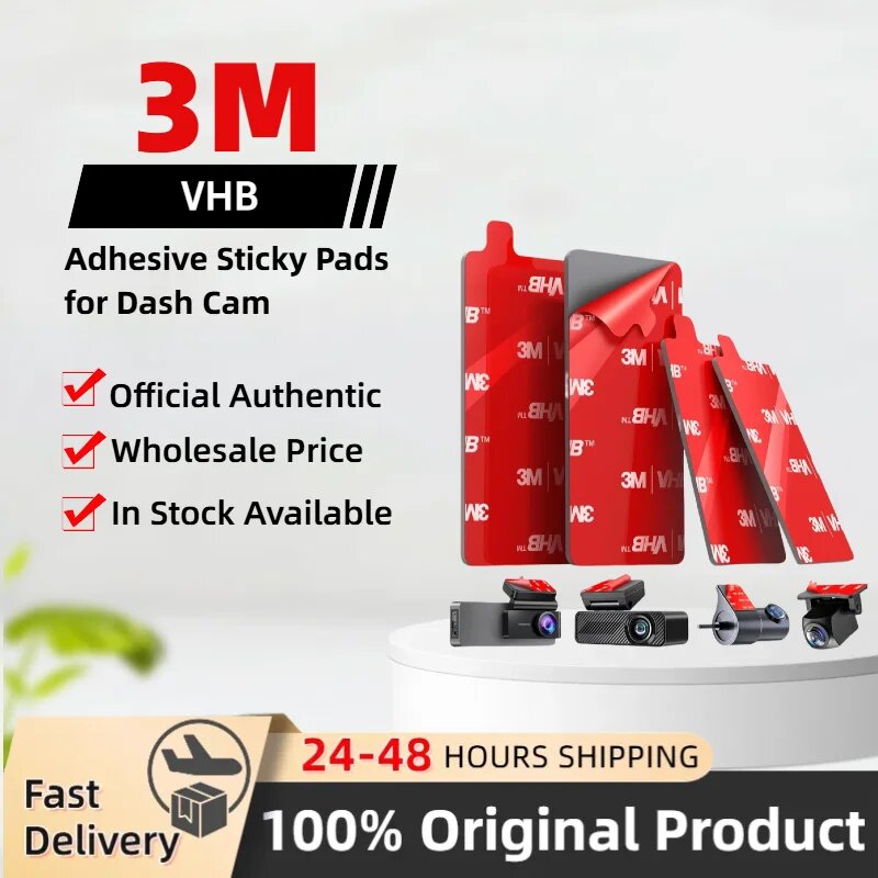 3M VHB клейкие подушечки для видеорегистратора Square 61x78mm 10 Pieces
