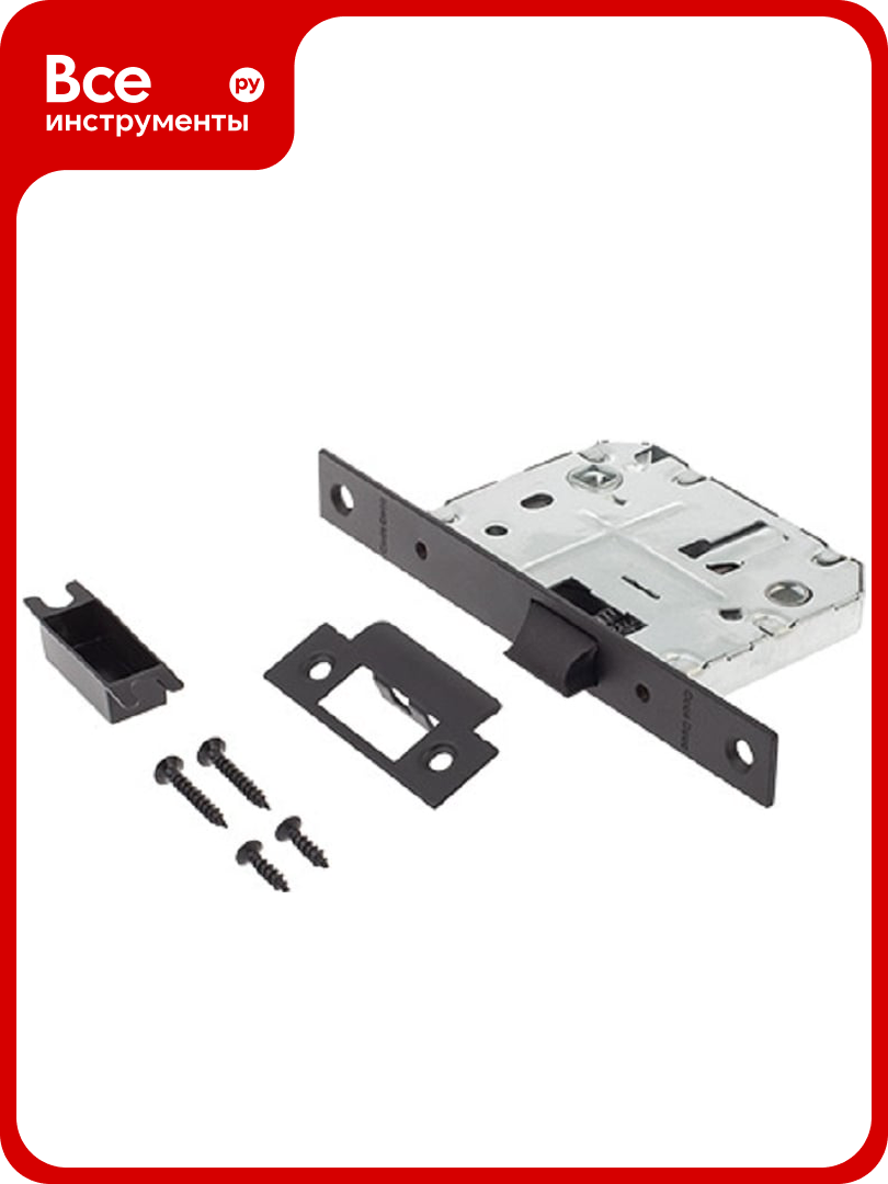 Защёлка врезная с фиксацией Code Deco 5600-P-WC-BLM 34069