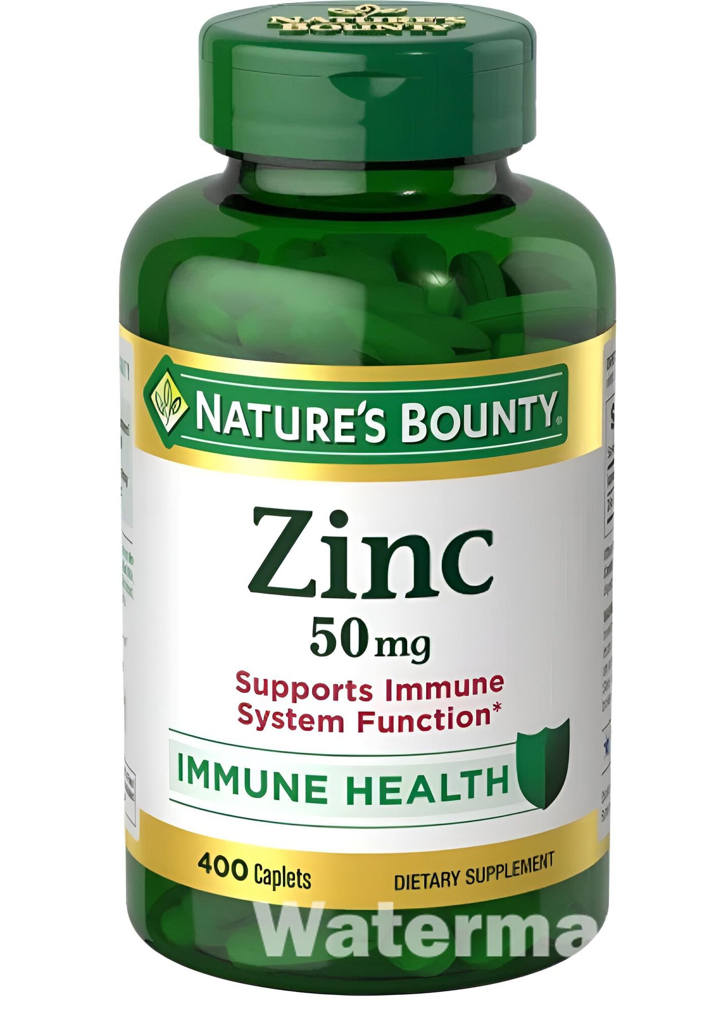 Цинк Nature’s Bounty 50 мг N400 – для иммунитета, кожи и здоровья