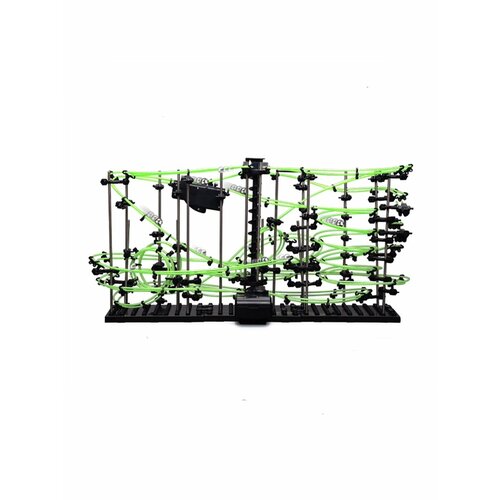 Конструктор SpaceRail Космические горки новая серия (уровень 4) Светящиеся рельсы, Длина трассы 26 метров - 231-4G