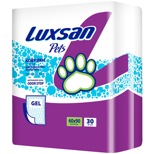 фото Luxsan pets коврики luxsan gel д/ж 60х90 №30 шт