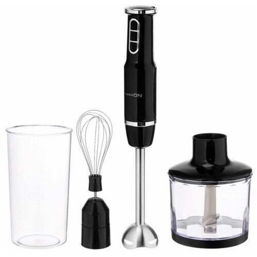 Уценка Блендер LuazON LBR-02 погружной 650 Вт 0306 л 3 скорости чёрный 259700₽