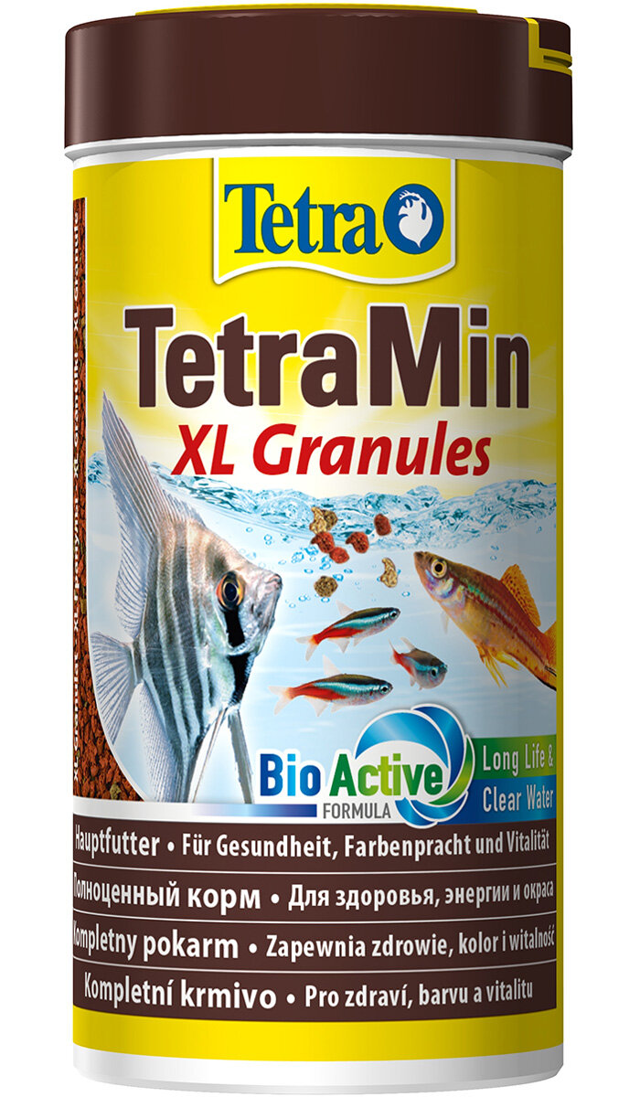 TETRAMIN XL GRANULES — Тетра корм-гранулы для всех видов рыб (крупные гранулы) (250 мл)