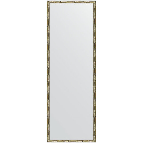 Зеркало Evoform Definite 137х47 BY 0711 в багетной раме - Серебряный бамбук 24 мм
