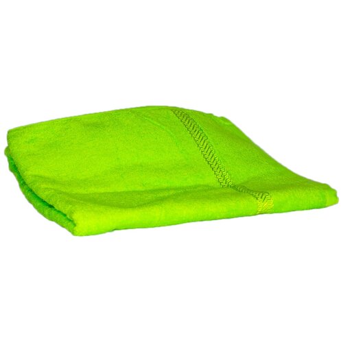 Махровое банное полотенце UTEX 130 х 70 см, с полоской, салатовое