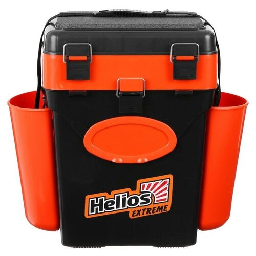 Ящик зимний Helios FishBox 10 л, цвет оранжевый./В упаковке шт: 1