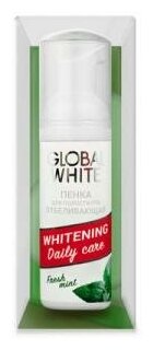 Пенка для полости рта отбеливающая Global White/Глобал вайт 50мл Зеленая Дубрава ЗАО - фото №13