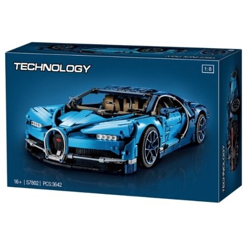 Bugatti Chiron / Техник / 4031 деталь / 95968 / 40002 конструктор technic racing club bugatti chiron 291 деталь