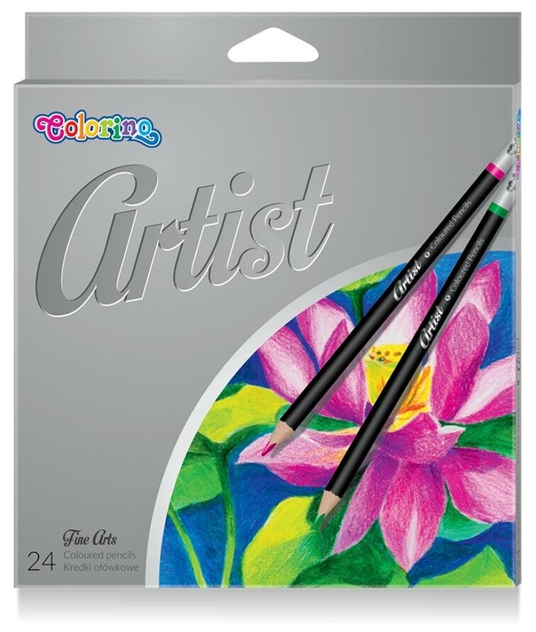 Карандаши цветные Colorino Artist 24 цвета