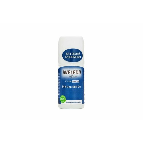 WELEDA Мужской дезодорант 24 часа Deo Roll-On цитрусовый дезодорант 24 часа roll on weleda 50 мл