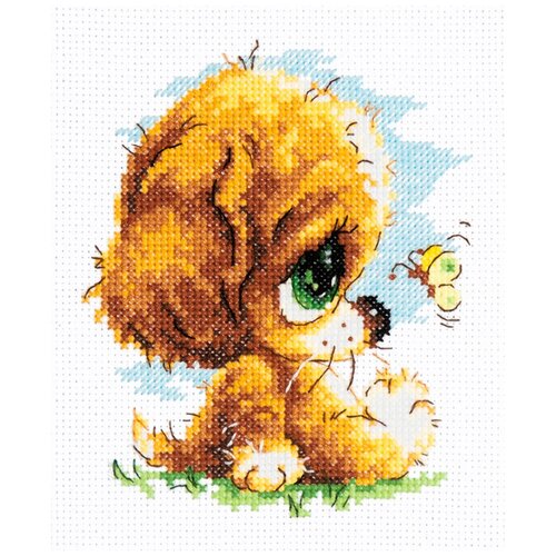 фото Набор для вышивания "чудесная игла" 016-14 "милый глупыш" 12х14 см