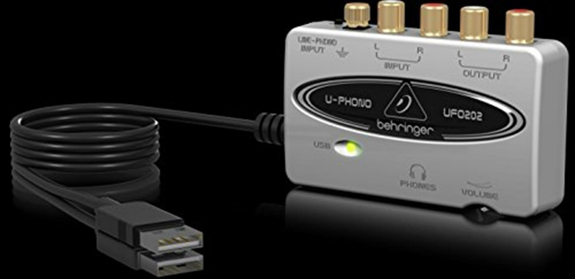 Внешняя звуковая карта BEHRINGER U-PHONO UFO202