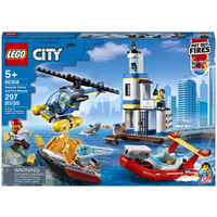 Конструктор LEGO City 60308 Операция береговой полиции и пожарных, 297 дет.