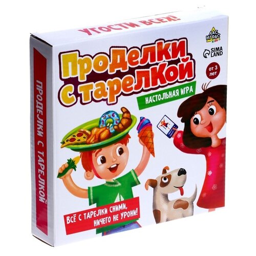 настольная игра проделки белки лас играс kids Настольная игра ЛАС ИГРАС Проделки с тарелкой