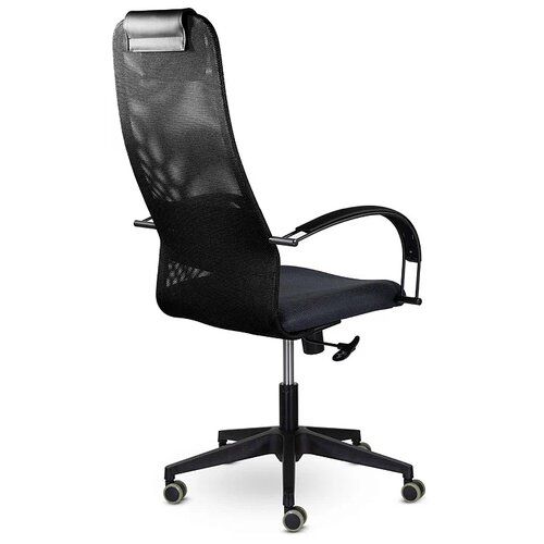 Компьютерное кресло RIDBERG BK-8 (SU-BK-8) офисное (цвет: черный, сетчатая спинка)
