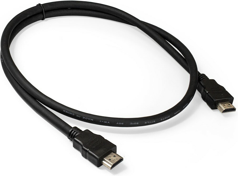 Exegate Кабель HDMI2.0 ExeGate EX-CC-HDMI2-1.0, позолоченные контакты (1.0м) (oem)