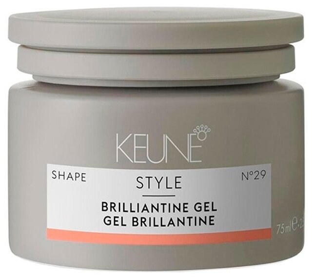 Keune Style Brilliantine Gel - Кёнэ Стайл Бриллиант Гель бриллиантин для блеска волос, 75 мл -